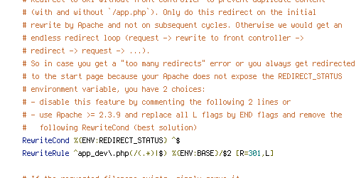 ENV, REDIRECT_STATUS, REQUEST_FILENAME, REQUEST_URI