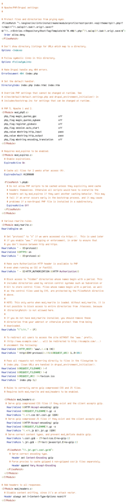 ENV, HTTP_HOST, HTTPS, no-gzip, protossl, REQUEST_FILENAME, REQUEST_URI