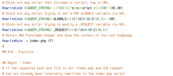 QUERY_STRING, REQUEST_FILENAME, REQUEST_URI