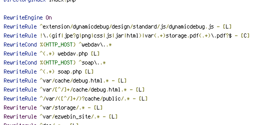 HTTP_HOST, HTTP_REFERER, REQUEST_URI, static