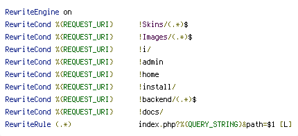 QUERY_STRING, REQUEST_URI