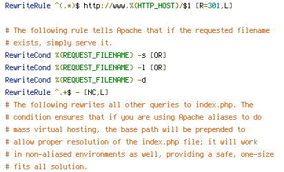 HTTP_HOST, REQUEST_FILENAME, REQUEST_URI