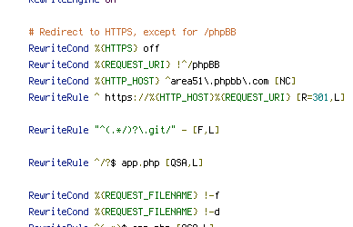 HTTP_HOST, HTTPS, REQUEST_FILENAME, REQUEST_URI