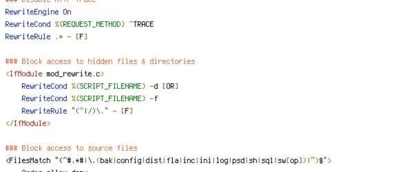 DEFLATE, HTTP_REFERER, HTTPS, POST, QUERY_STRING, REQUEST_FILENAME, REQUEST_METHOD, SCRIPT_FILENAME, SERVER_NAME, X-Forwarded-Proto