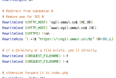 HTTP_HOST, HTTPS, REQUEST_FILENAME