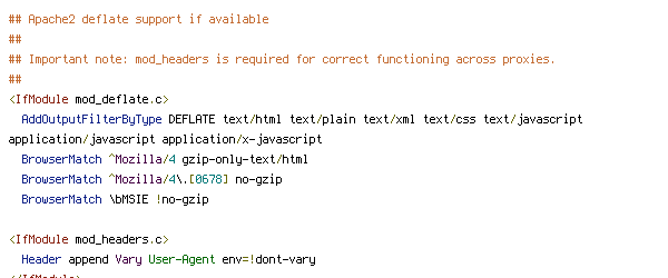 DEFLATE, no-gzip, POST, QUERY_STRING, REQUEST_URI