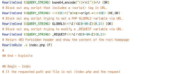 QUERY_STRING, REQUEST_FILENAME, REQUEST_URI