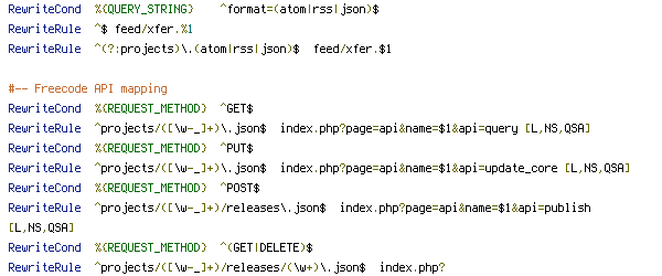 ENV, GET, HTTP_HOST, POST, PUT, QUERY_STRING, REDIRECT_STATUS, REQUEST_METHOD