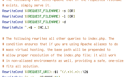 ENV, REQUEST_FILENAME, REQUEST_URI