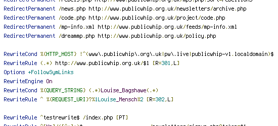 HTTP_HOST, QUERY_STRING, REQUEST_URI