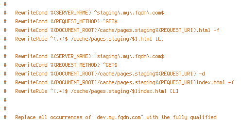 DOCUMENT_ROOT, GET, no-cache, REQUEST_FILENAME, REQUEST_METHOD, REQUEST_URI, SERVER_NAME, static