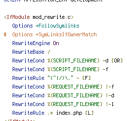 ENV, REQUEST_FILENAME, SCRIPT_FILENAME