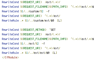 GET, PATH_INFO, REQUEST_FILENAME, REQUEST_METHOD, REQUEST_URI