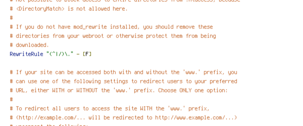 HTTP_HOST, no-gzip, REQUEST_FILENAME, REQUEST_URI