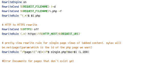 HTTP_HOST, HTTPS, REQUEST_FILENAME, REQUEST_URI