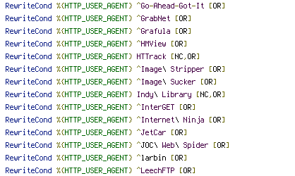 GET, HTTP_HOST, HTTP_USER_AGENT