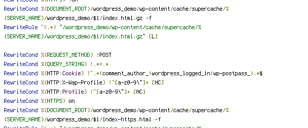 DOCUMENT_ROOT, HTTPS, POST, Profile, QUERY_STRING, REQUEST_FILENAME, REQUEST_METHOD, SERVER_NAME, X-Wap-Profile