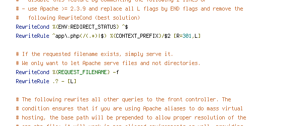 CONTEXT_PREFIX, ENV, REDIRECT_STATUS, REQUEST_FILENAME, REQUEST_URI