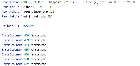 HTTP_HOST, HTTP_REFERER, X-Forwarded-Proto