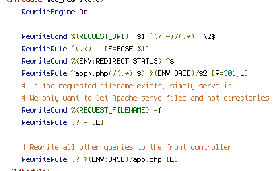 ENV, REDIRECT_STATUS, REQUEST_FILENAME, REQUEST_URI