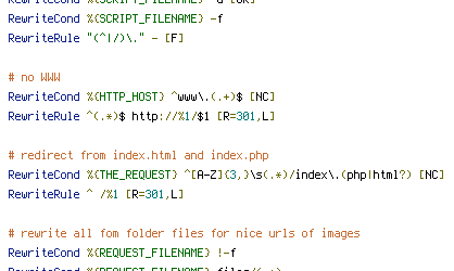 HTTP_HOST, REQUEST_FILENAME, SCRIPT_FILENAME, THE_REQUEST