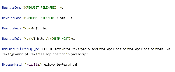 DEFLATE, HTTP_HOST, no-gzip, REQUEST_FILENAME