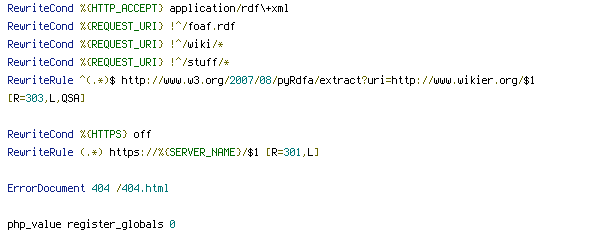 HTTP_ACCEPT, HTTPS, REQUEST_URI, SERVER_NAME