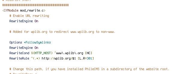 HTTP_HOST, REQUEST_FILENAME, static