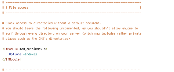 DEFLATE, HTTP_HOST, HTTPS, INCLUDES, ORIGIN, REQUEST_FILENAME, REQUEST_URI, SCRIPT_FILENAME, SERVER_ADDR, SERVER_PORT, TIME