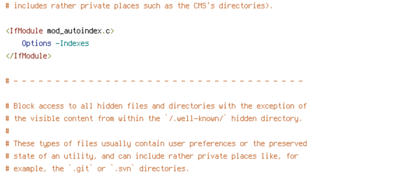 DEFLATE, ENV, HTTP_HOST, HTTPS, INCLUDES, ORIGIN, PROTO, REQUEST_FILENAME, REQUEST_URI, SCRIPT_FILENAME, SERVER_ADDR, TIME