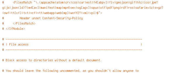 DEFLATE, HTTP_HOST, HTTPS, INCLUDES, ORIGIN, REQUEST_FILENAME, REQUEST_URI, SCRIPT_FILENAME, SERVER_ADDR, SERVER_PORT, TIME