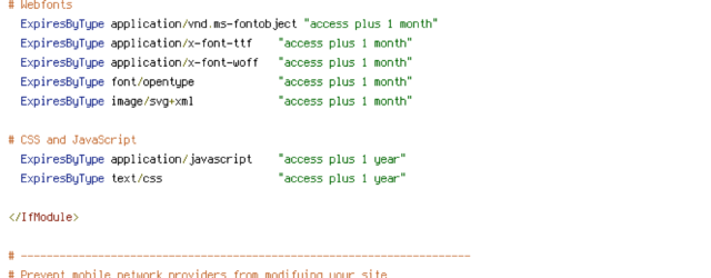 DEFLATE, force-no-vary, HTTP_HOST, HTTP_REFERER, HTTPS, INCLUDES, REQUEST_FILENAME, REQUEST_URI, SCRIPT_FILENAME, SERVER_PORT, static, TIME