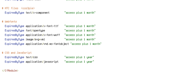 DEFLATE, force-no-vary, HTTP_HOST, HTTPS, INCLUDES, REQUEST_FILENAME, REQUEST_URI, SCRIPT_FILENAME, SERVER_PORT, static, TIME