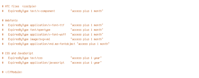 DEFLATE, force-no-vary, HTTP_HOST, HTTPS, INCLUDES, no-gzip, QUERY_STRING, REQUEST_FILENAME, REQUEST_URI, SCRIPT_FILENAME, SERVER_PORT, static, TIME