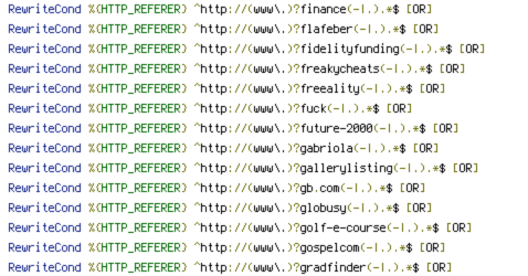 HTTP_REFERER, SCRIPT_FILENAME