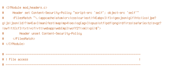 DEFLATE, HTTP_HOST, HTTPS, INCLUDES, ORIGIN, REQUEST_FILENAME, REQUEST_URI, SCRIPT_FILENAME, SERVER_ADDR, SERVER_PORT, TIME