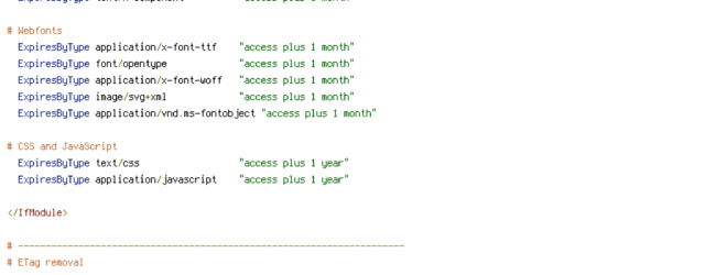 DEFLATE, force-no-vary, HTTP_HOST, HTTPS, INCLUDES, REQUEST_FILENAME, REQUEST_URI, SCRIPT_FILENAME, SERVER_PORT, static, TIME