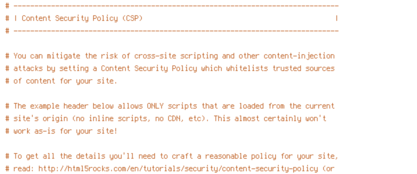 DEFLATE, ENV, force-no-vary, HTTP_HOST, HTTPS, INCLUDES, ORIGIN, REQUEST_FILENAME, REQUEST_URI, SCRIPT_FILENAME, SERVER_PORT, static, TIME