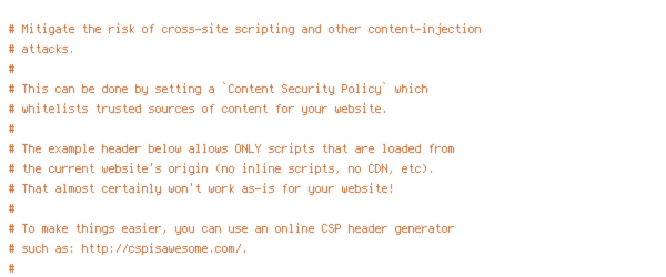 DEFLATE, ENV, HTTP_HOST, HTTPS, INCLUDES, ORIGIN, PROTO, REDIRECT_STATUS, REQUEST_FILENAME, REQUEST_URI, SCRIPT_FILENAME, SERVER_ADDR, TIME