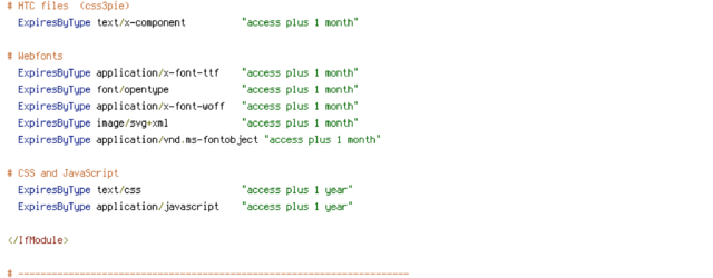 DEFLATE, force-no-vary, HTTP_HOST, HTTPS, INCLUDES, REQUEST_FILENAME, REQUEST_URI, SCRIPT_FILENAME, SERVER_PORT, static, TIME