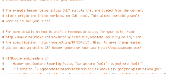 DEFLATE, HTTP_HOST, HTTPS, INCLUDES, ORIGIN, REQUEST_FILENAME, REQUEST_URI, SCRIPT_FILENAME, SERVER_ADDR, SERVER_PORT, TIME