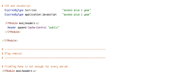 DEFLATE, force-no-vary, HTTP_HOST, HTTPS, INCLUDES, REQUEST_FILENAME, REQUEST_URI, SERVER_PORT, static, TIME