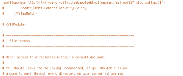 DEFLATE, ENV, HTTP_HOST, HTTPS, INCLUDES, ORIGIN, PROTO, REQUEST_FILENAME, REQUEST_URI, SCRIPT_FILENAME, SERVER_ADDR, TIME