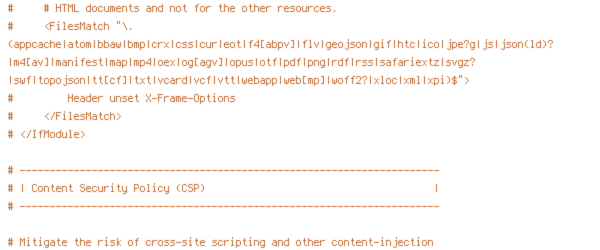 DEFLATE, HTTP_HOST, HTTPS, INCLUDES, ORIGIN, REQUEST_FILENAME, REQUEST_URI, SCRIPT_FILENAME, SERVER_ADDR, TIME