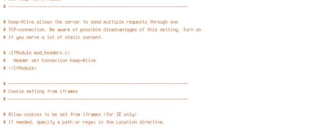 DEFLATE, force-no-vary, HTTP_HOST, HTTPS, INCLUDES, QUERY_STRING, REQUEST_FILENAME, REQUEST_URI, SCRIPT_FILENAME, SERVER_PORT, static, TIME